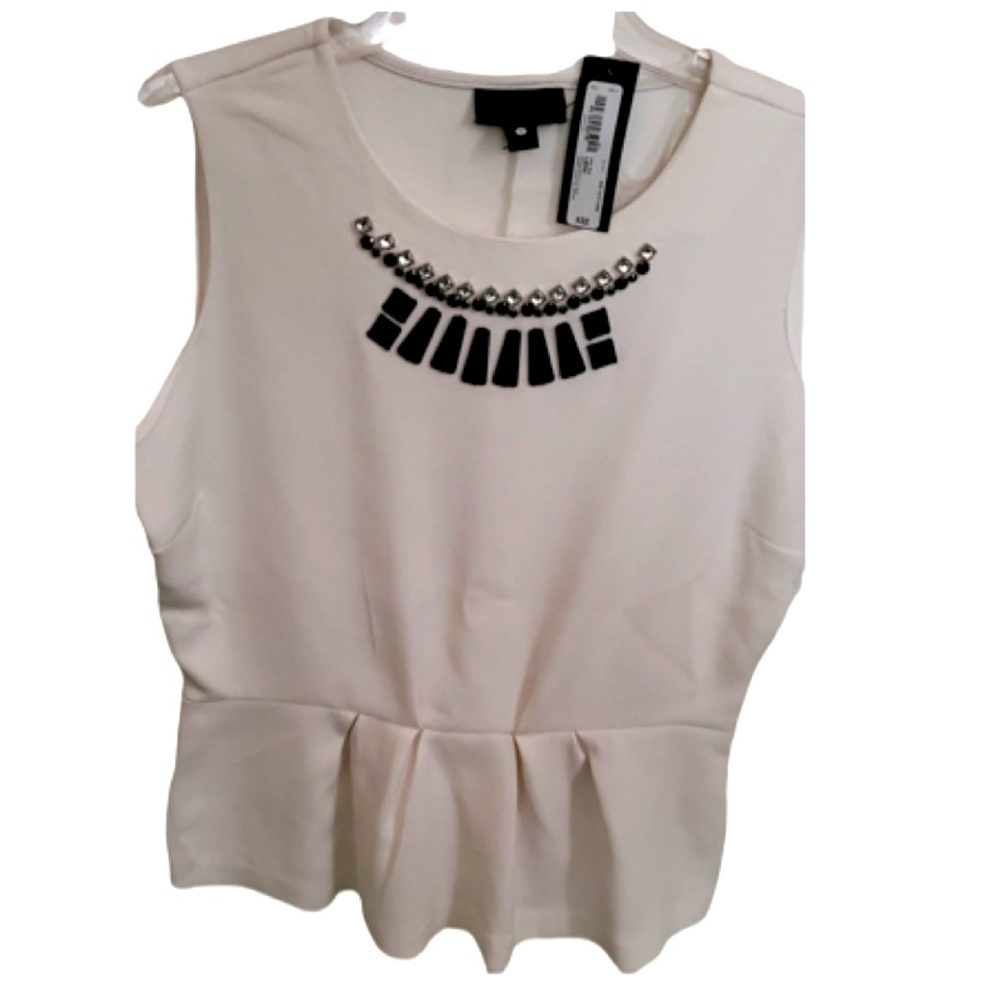 NWT Worthington Peplum Top